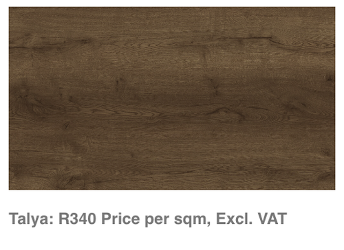 Talya: R340 Price per sqm, Excl. VAT